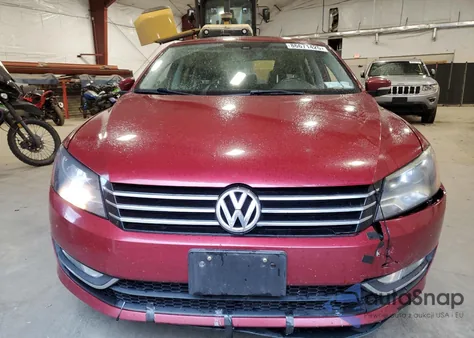 2015 Volkswagen Passat Se from USA, damaged, VIN 1VWBT7A33FC013511